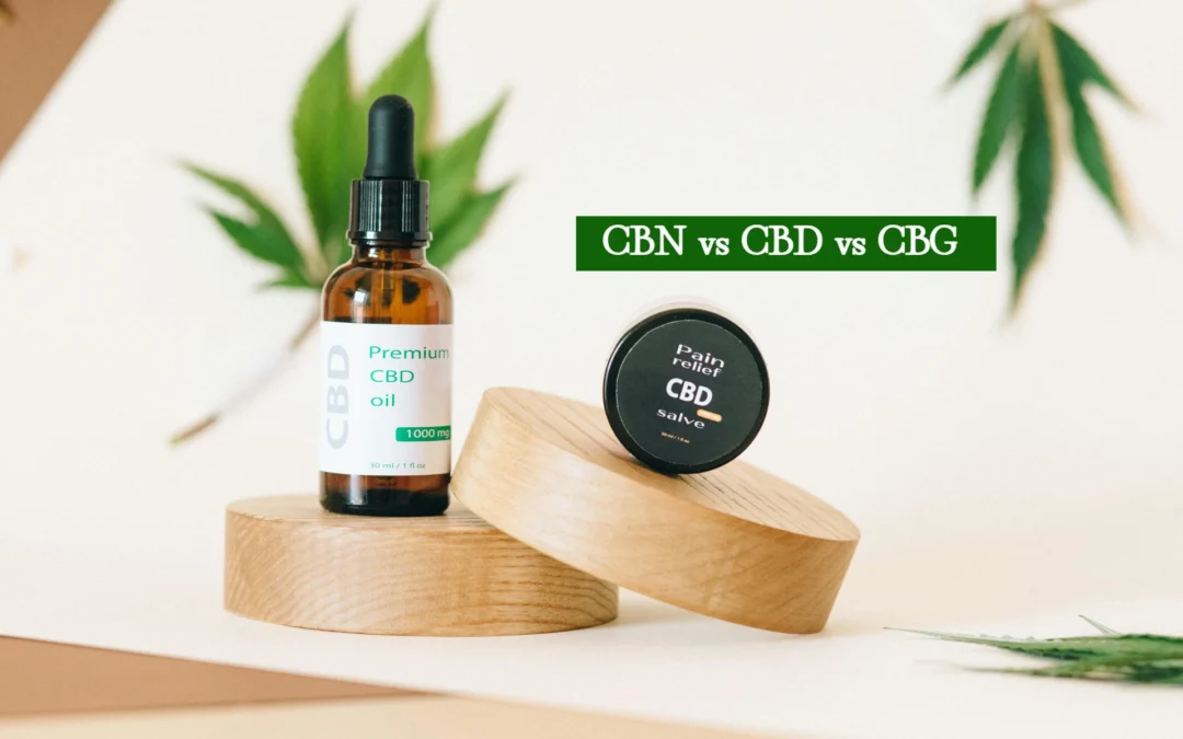 CBN vs CBD vs CBG